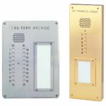 Vandalproof Intercom Entry Panels